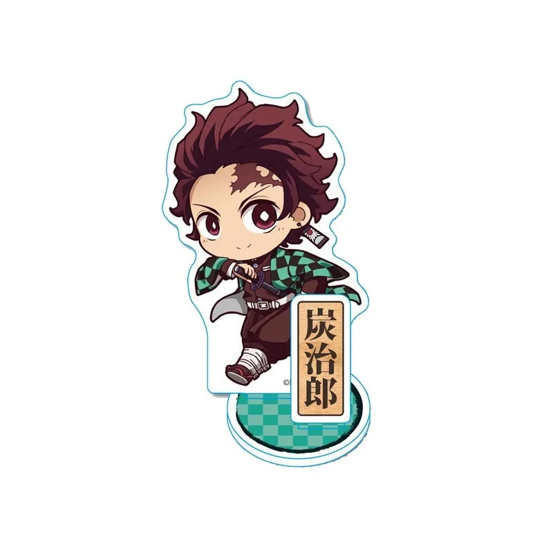 Милый и забавный акриловый мультяшный Шарм Kimetsu no Yaiba Kamado Tanjirou Hashibira Inosuke Tomioka