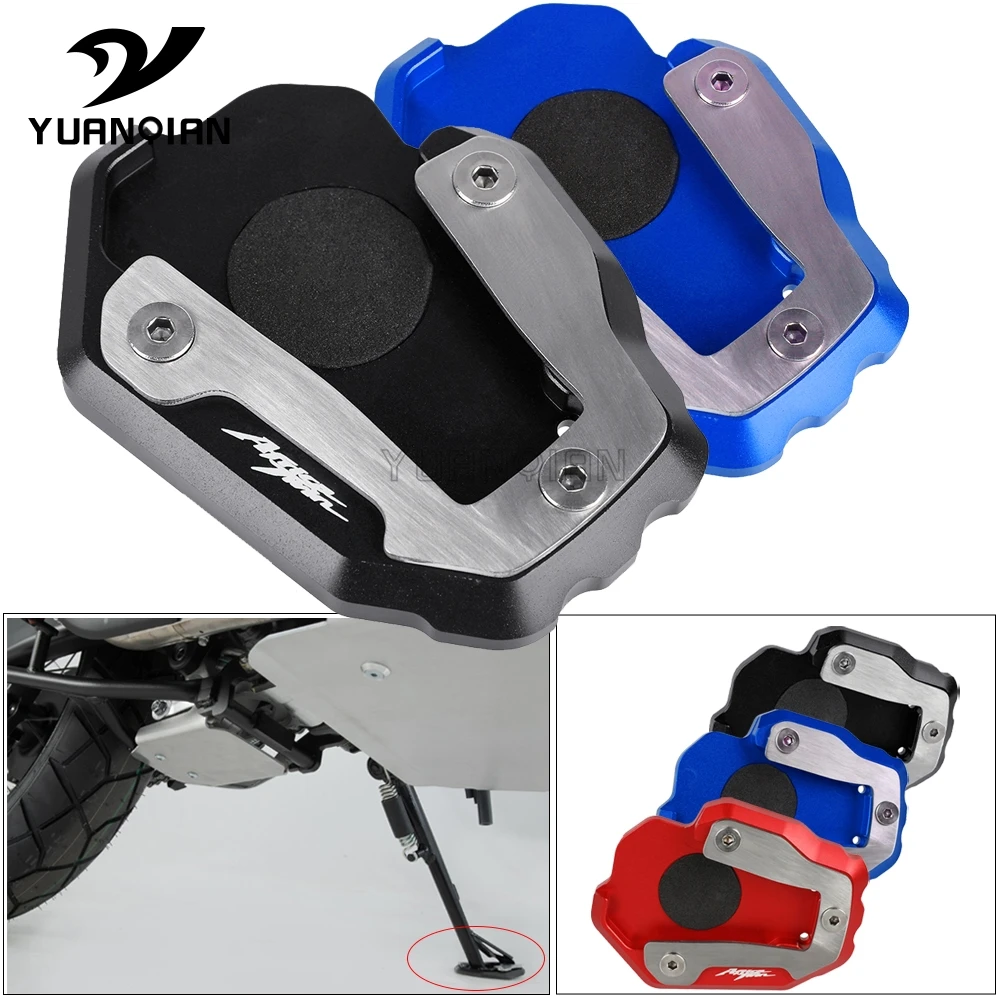 

Подставка для мотоцикла CNC с подножкой, боковая подставка, удлинитель, поддерживающая пластина, увеличитель для Honda CRF1100L Africa Twin Adventure 2020-2021