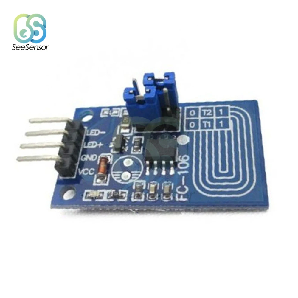 Емкостный сенсорный светодиодный диммер постоянного тока 2 4-5 В модуль