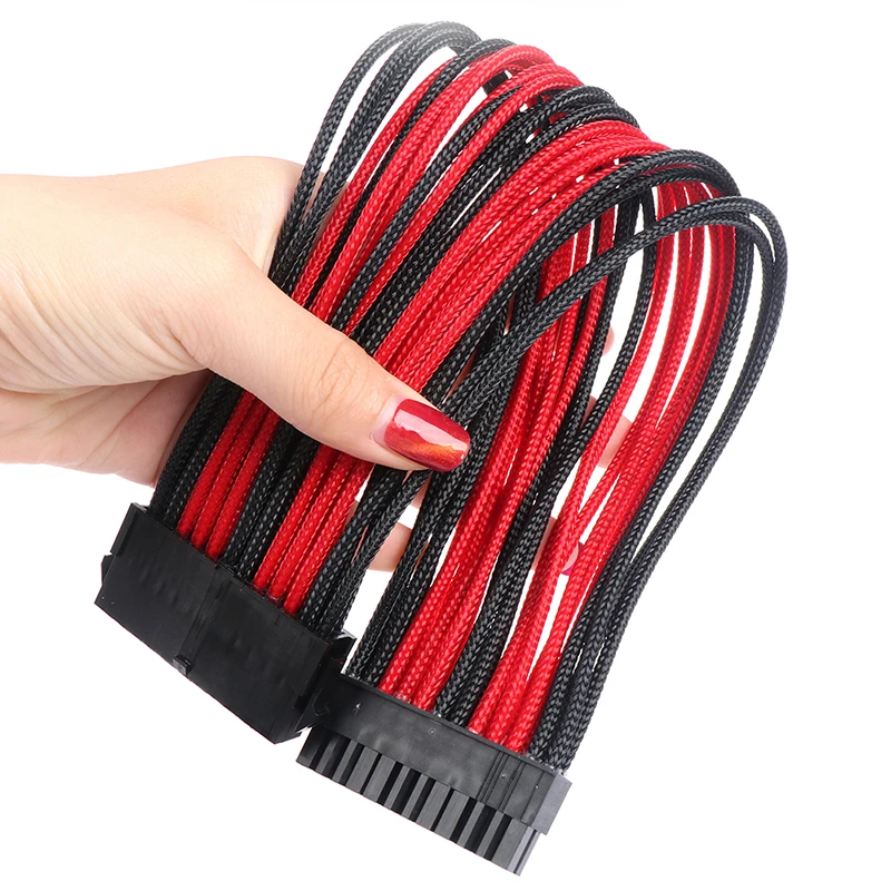 18AWG PC модуль силовой удлинитель 24pin материнская плата графическая карта 6 + 2pin CPU4