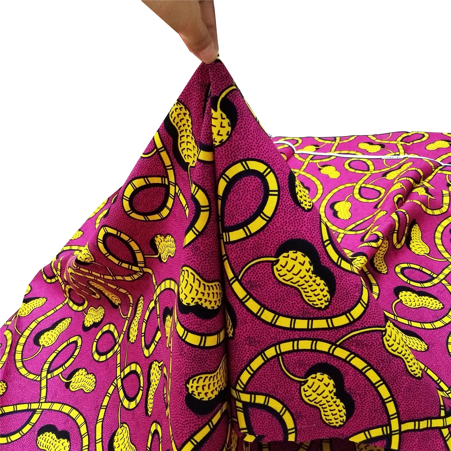 Высокое качество настоящий голландский воск Анкара африканская вощеная ткань