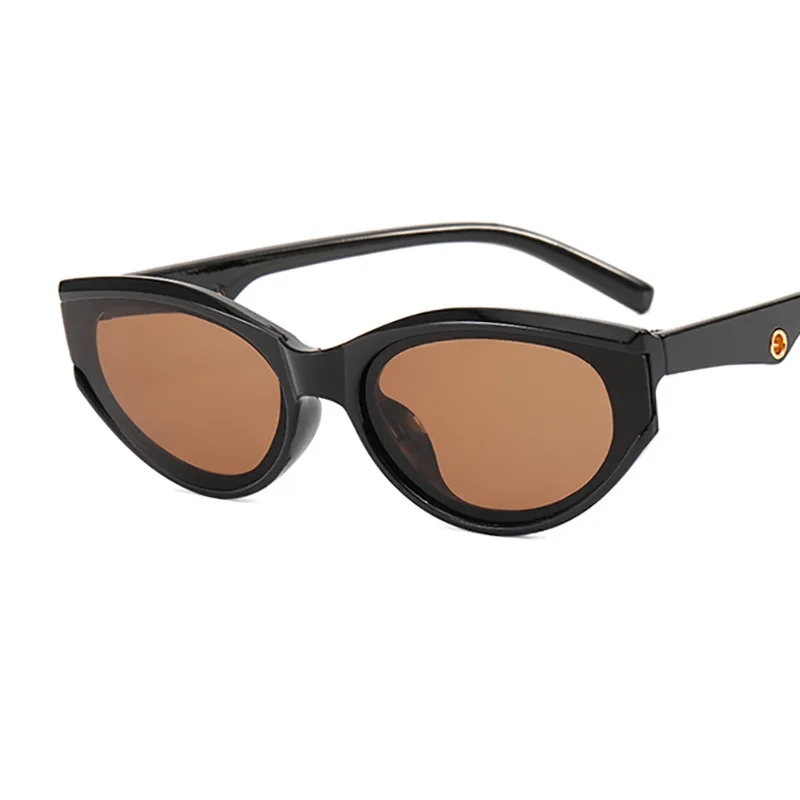 

Oval Cat Eye Sunglasses Women Vintage Green Sun Glasses Personality Ins Popular Female Eyewear Irregular oculos de sol feminino