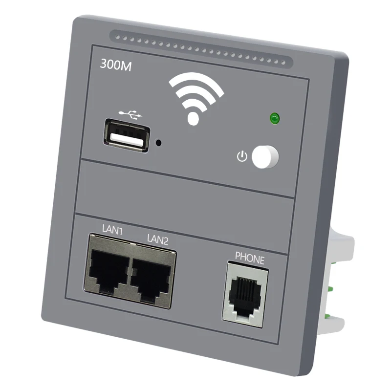 300 Мбит/с два порта LAN с телефоном RJ11 USB 802.3af стандарт POE 86 европейский встроенный