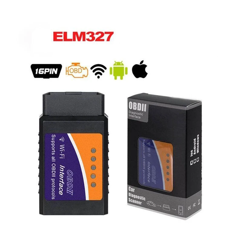 Eunavi WIFI ELM327 Bluetooth V1.5 ELM 327 Interface OBD2/OBD II Auto Code Scanner
