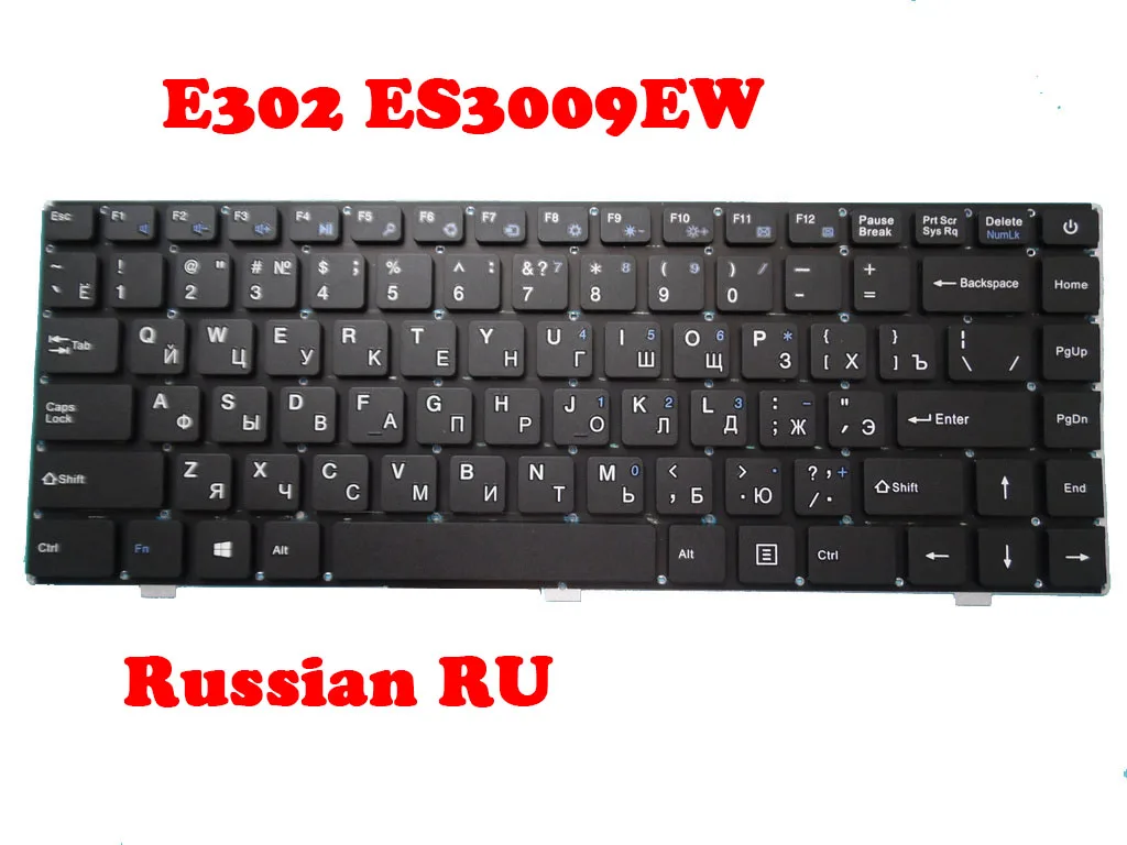 Клавиатура для ноутбука DIGMA CITI E302 ES3009EW MB3006002 PRIDE-K2630 M133F 13 3 Black Russian RU - купить по