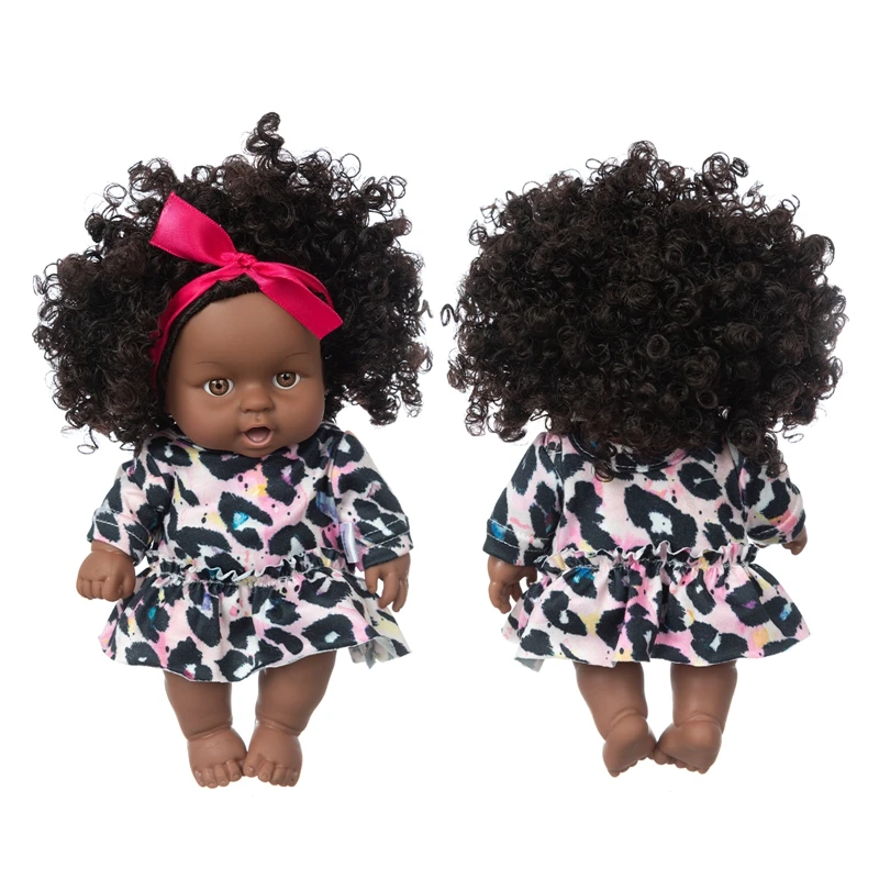 

Fashion Dress 20cm Full Body SIlicone Reborn Babies Doll Bath Toy Lifelike Newborn Baby Doll