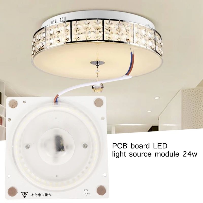 

Promotion! 24W Magnet PCB Board LED Ceiling Lamp Module Replace Light Source Bulb