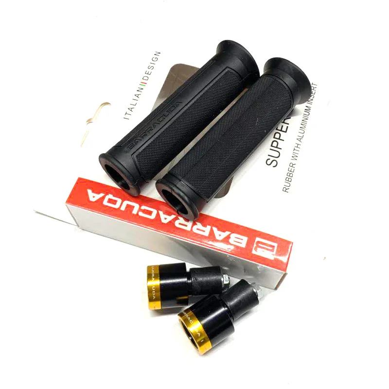 

7/8 "22mm Universal Road & Racing CNC Aluminum for Barracuda Motorcycle Handle Bar Caps / Handlebar Grips For CBF1000