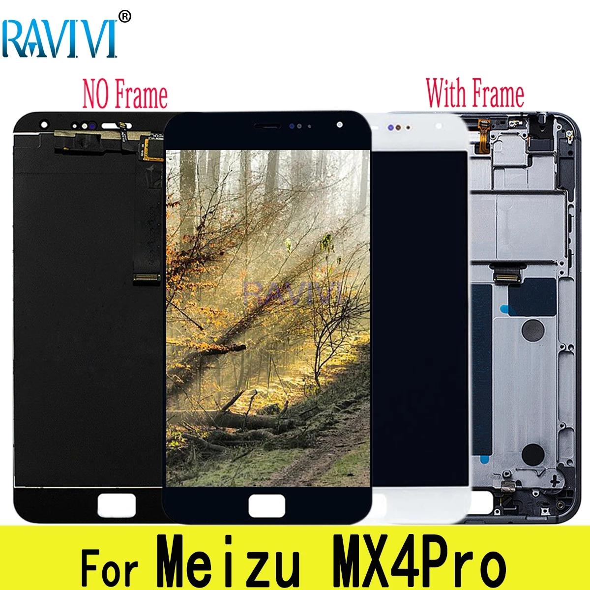 5 &quotMX4 Pro ЖК-дисплей для MEIZU MX4 Дисплей кодирующий преобразователь сенсорного