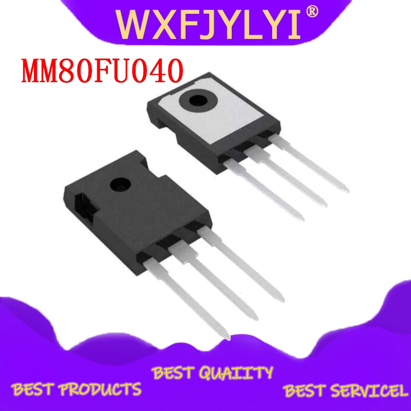 1 шт./лот диод быстрого восстановления MM80FU040 80A 400 в TO 3P однотрубный инвертор