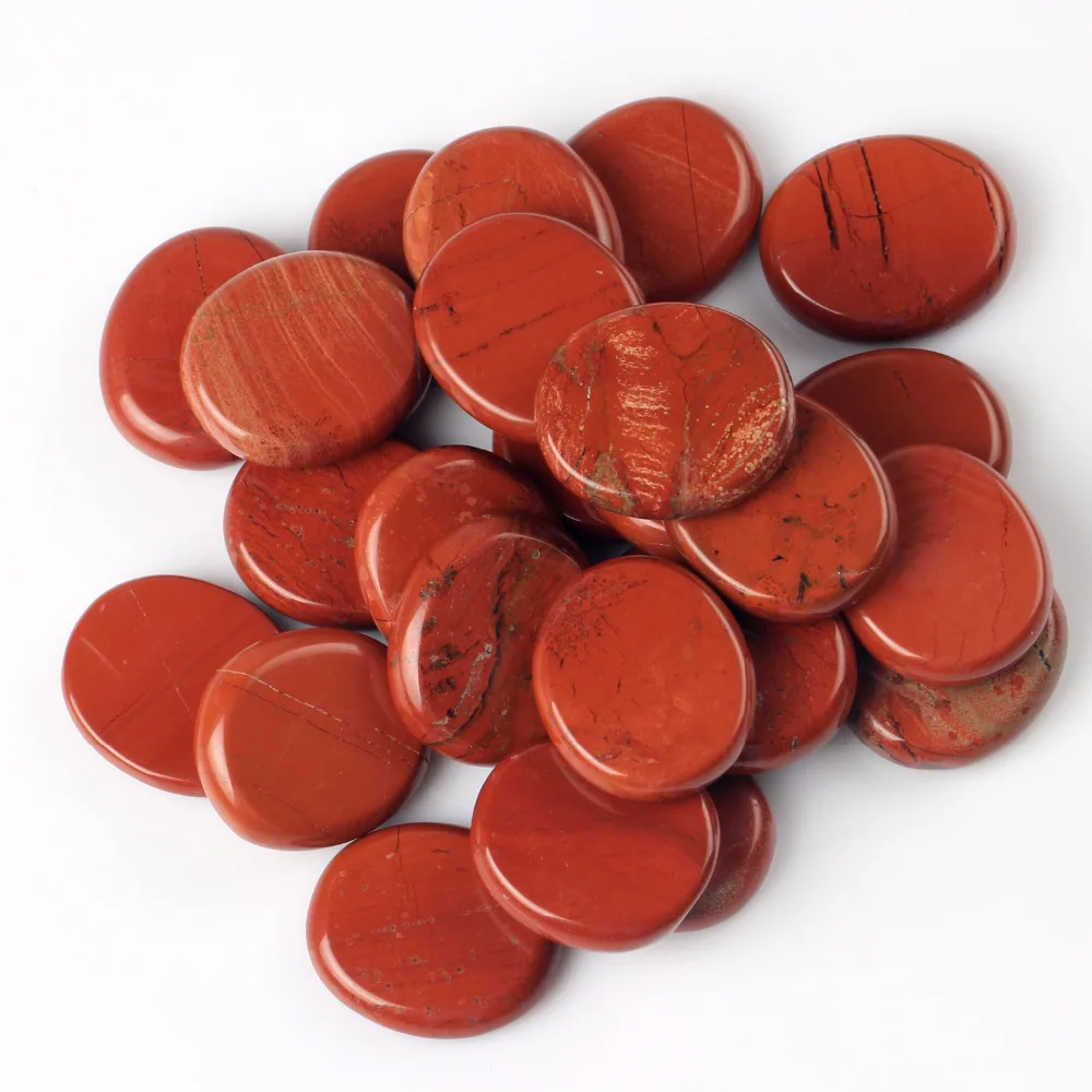 7 шт./лот пальмовый камень красная яшма натуральный лечебный Wicca Кристалл