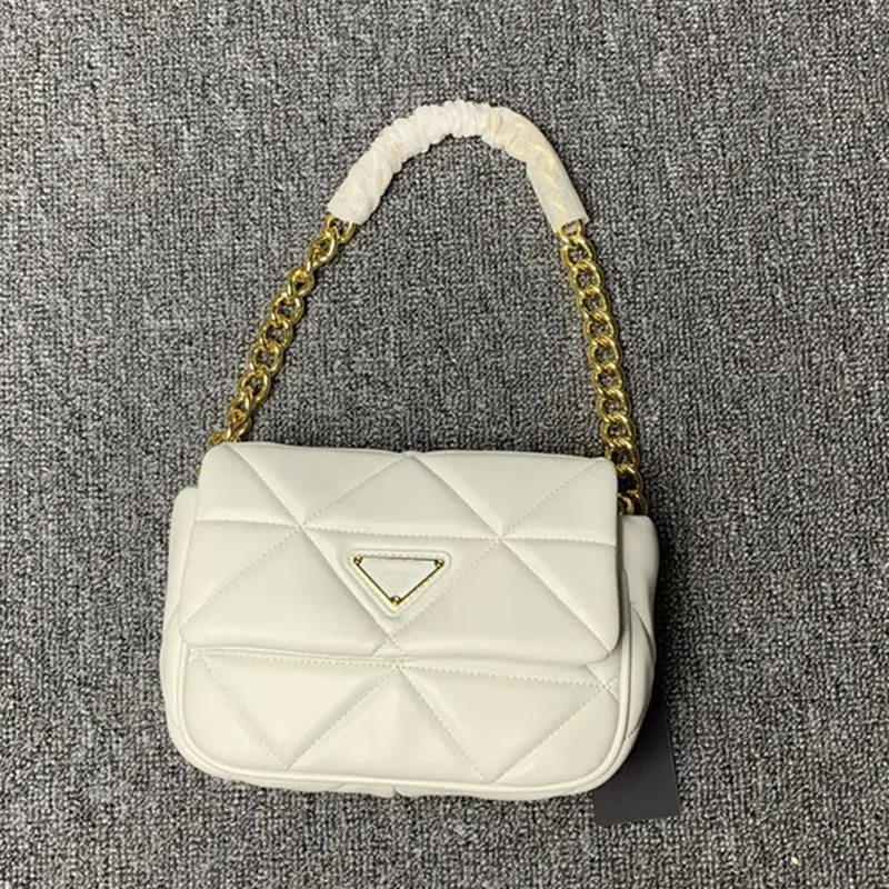

2021 Shoulder Bags With Purse Brand Designer For Women Leather Wide Strap Chain Crossbody Bags Ladies Casual Messenger Handbag