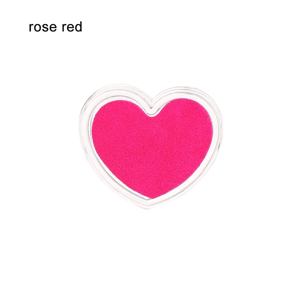 rose red-02 1 шт. цветные нетоксичные градиентные цветные штемпельные подушечки чернильная подушечка печать на масляной основе отпечаток пальца практичные DIY художественные аксессуары для детей - Цвет: rose red-02