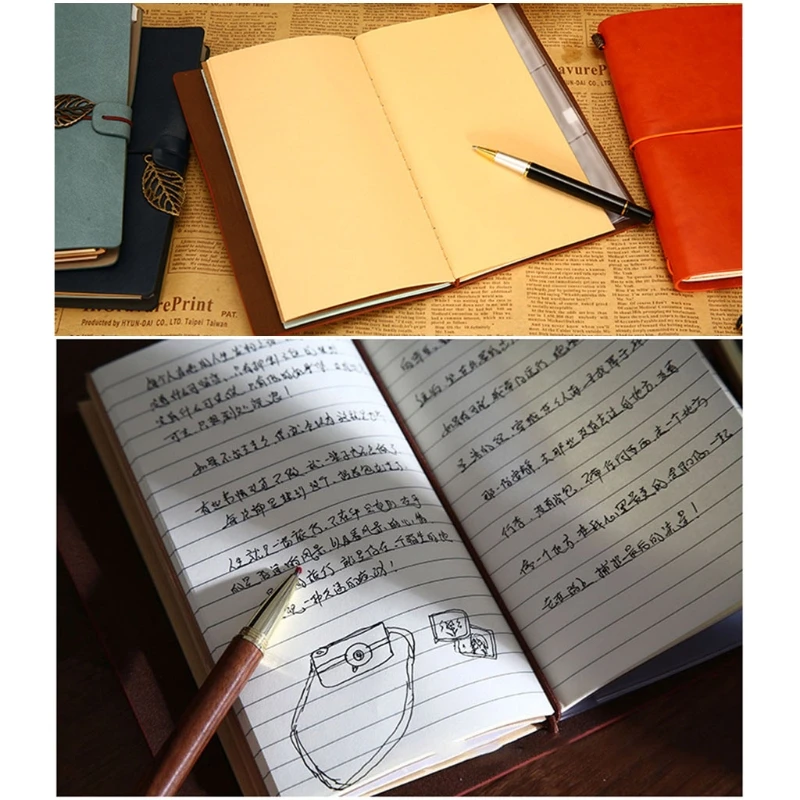 Elegant Handcrafted Diary Notebook Engraved Leather Journal Message Note Book to My Daughter /to Wife Handwriting Pocketbook | Канцтовары