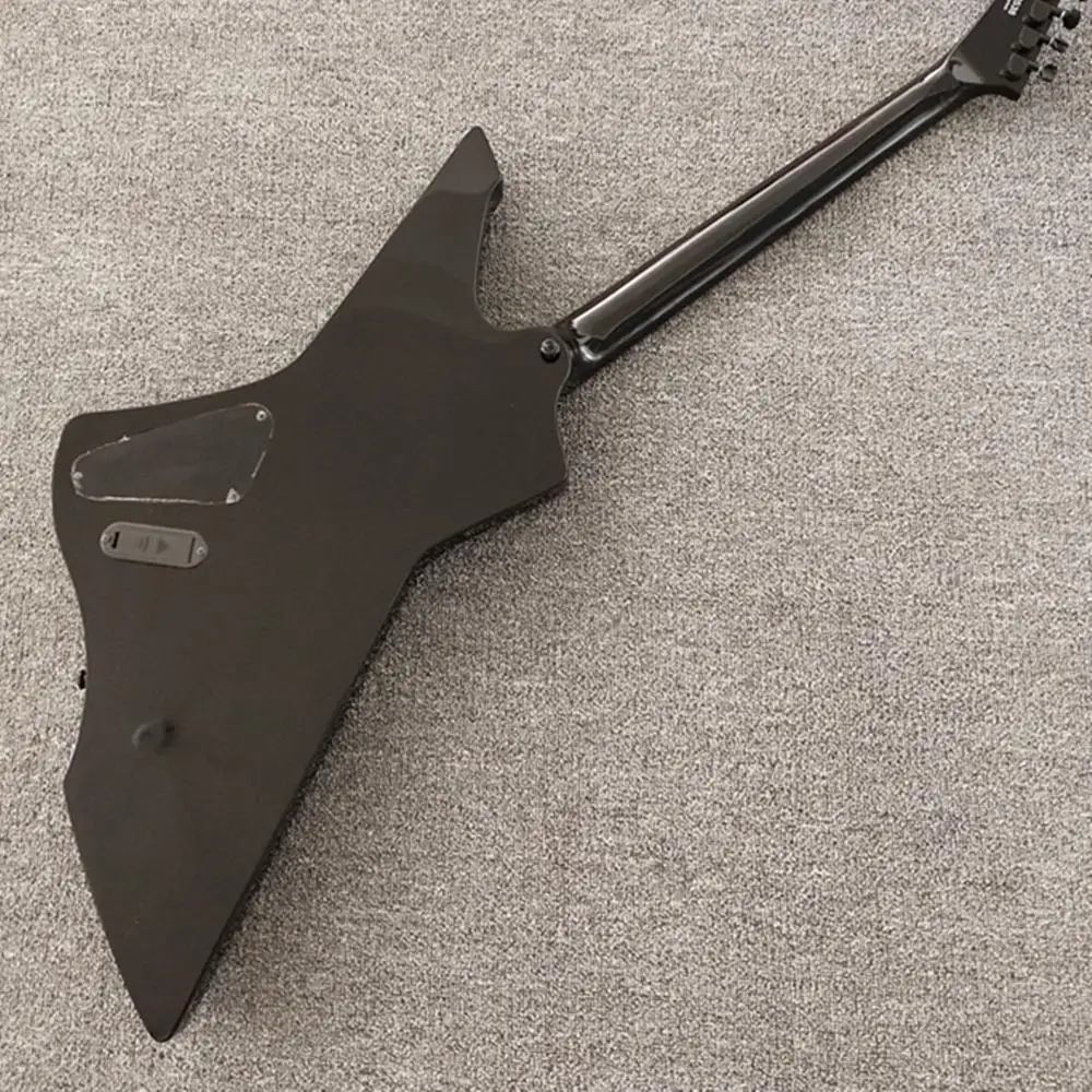 JH LTD Snakebyte модель черная электрогитара гитара с надписью James Hetfield гриф из розового