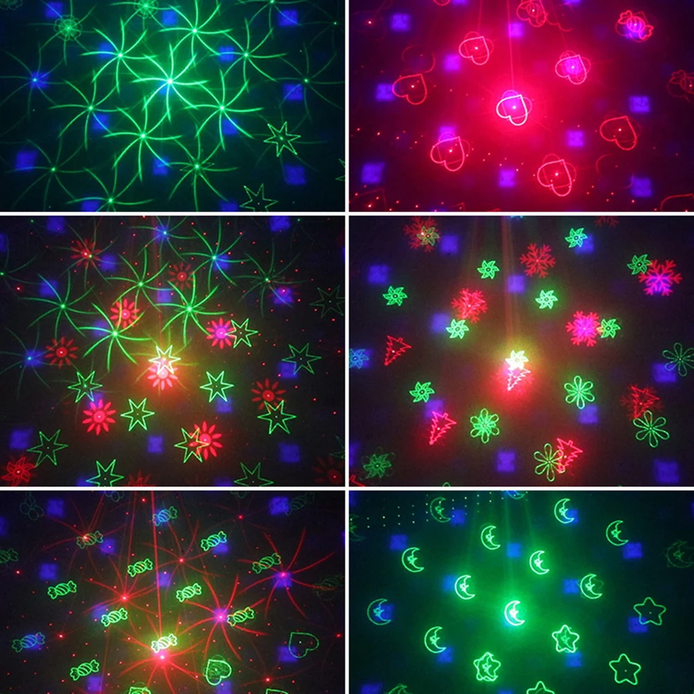 

Mini RGB disco light DJ LED laser stage projector light USB rechargeable wedding birthday party stage laser light