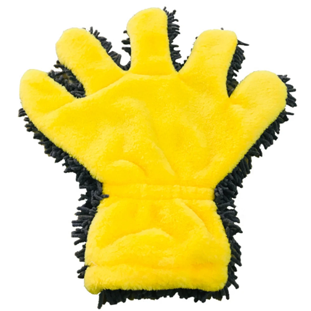 Перчатки для мытья автомобиля с пятью пальцами многофункциональные перчатки