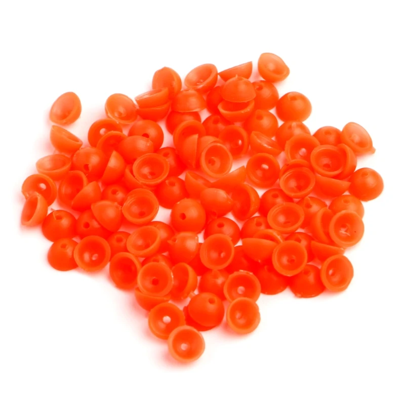 100 шт рыболовные снасти в виде бобов полукруглые стопор для поплавка мяч