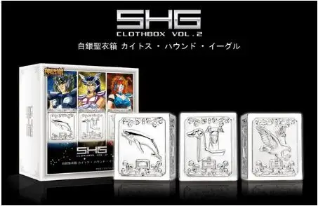 SHG Созвездие коробка серебряных святых Ткань Миф Vol1 Vol2 Vol 3 Vol4 Центавр Ophiuchus Sagitta трости Aquila Бог Святой Сейя коробка - Цвет: VOL2