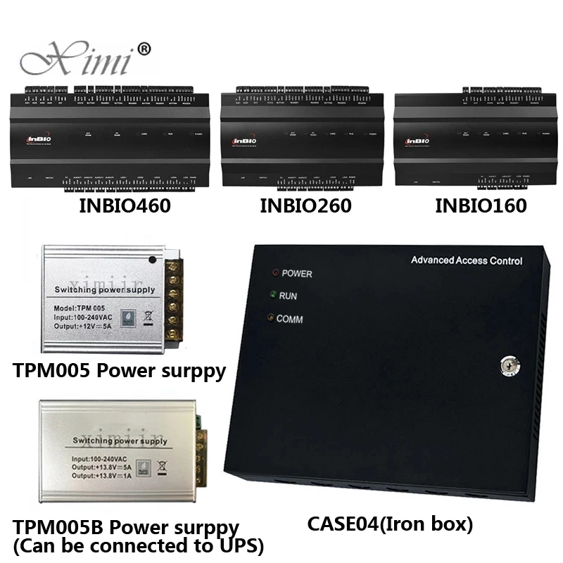 IP-плата ZK TCP/IP панель управления доступом к двери плата контроллер доступа