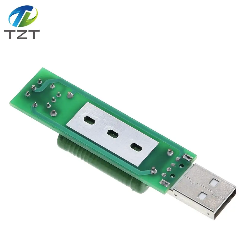 Цифровой измеритель тока TZT мини резистор с USB портом для разрядки и нагрузки