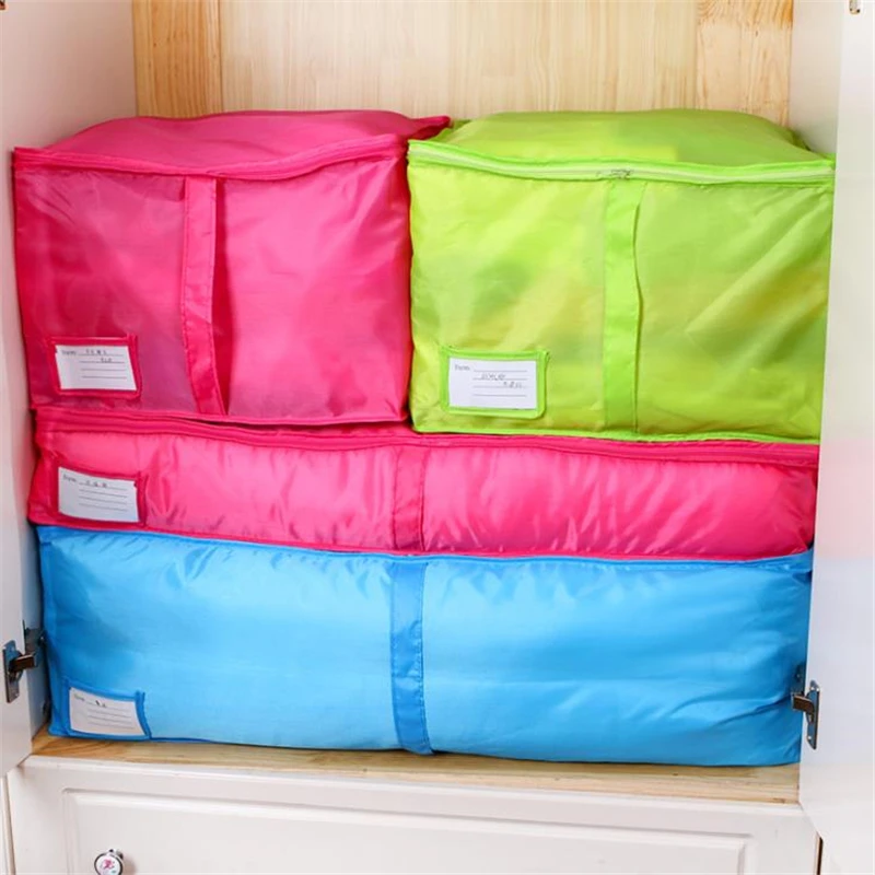 Сумки для хранения Оксфорд багажные сумки домашнего Органайзер моющийся шкаф