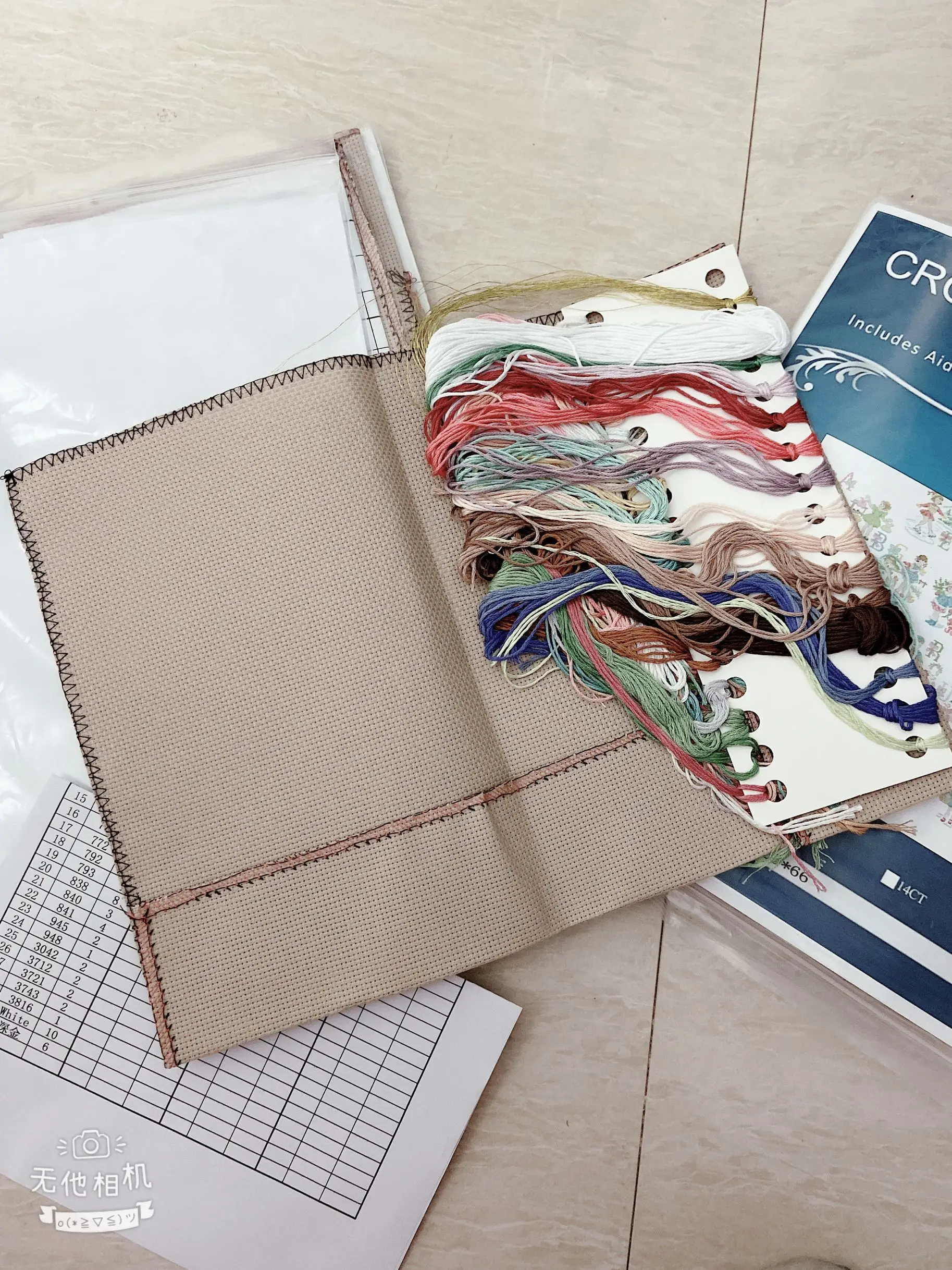 Наборы для вышивки крестом из натурального хлопка с длинным штапельным слоем