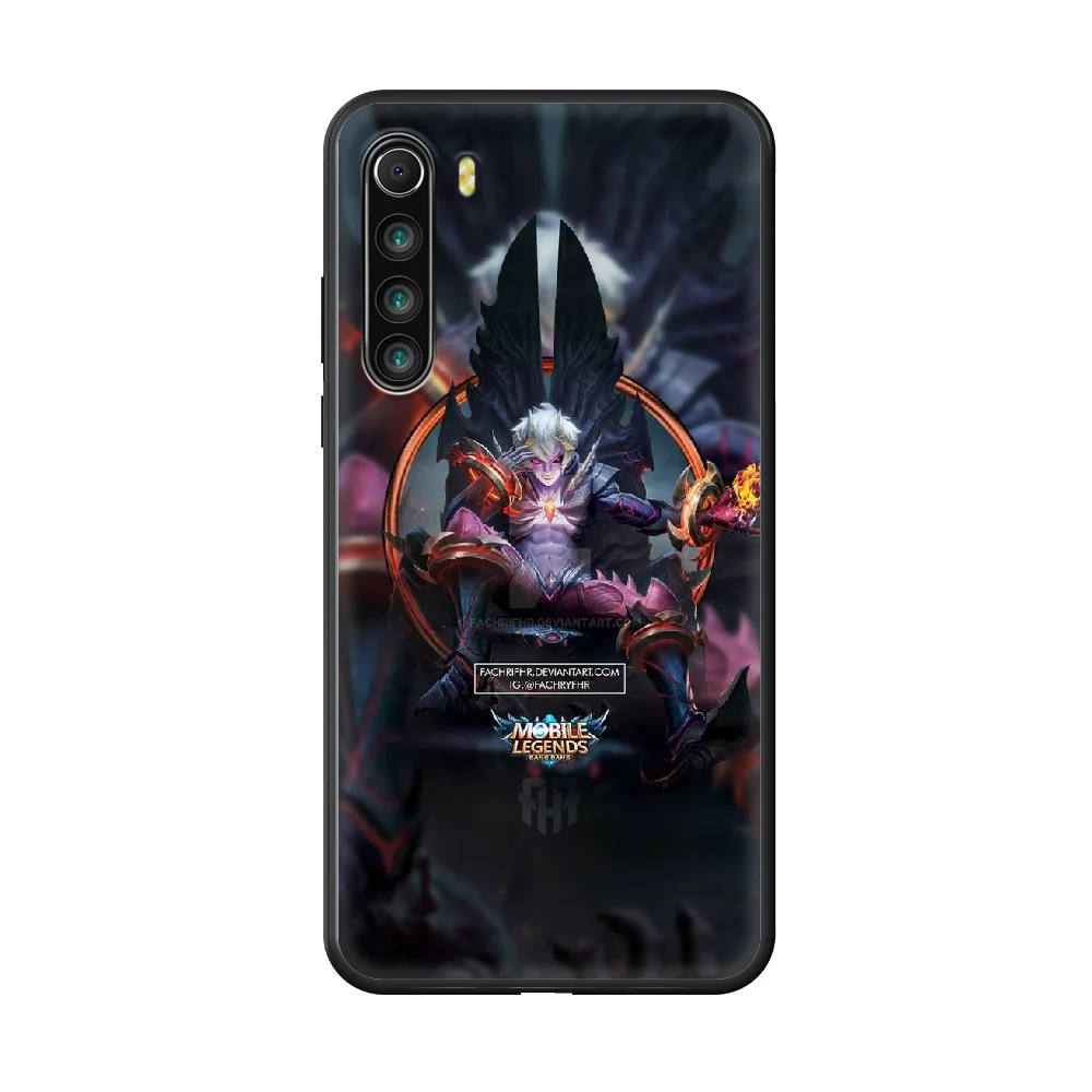 

LOL League Joint Legends Game Phone case For Xiaomi Redmi Note 8T 8 9 7 7A 8 8A 4 5 9S Pro black shell luxury bumper fashion