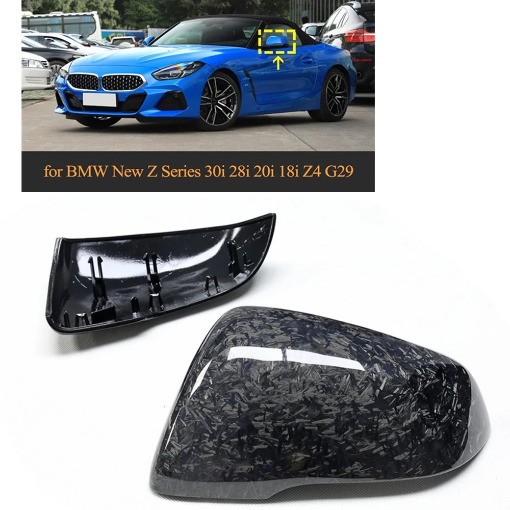 

Зеркальный Чехол для BMW F52 F39 F45 F46 F48 F49 Z4 2018-2020, сменные кованые колпачки из углеродного волокна для автомобиля, заднего вида, чехол с зажимом