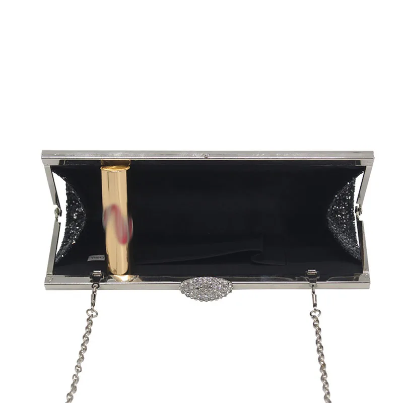 Клатчи и вечерние сумки блестящий вечерний клатч для вечеринки Модный женский