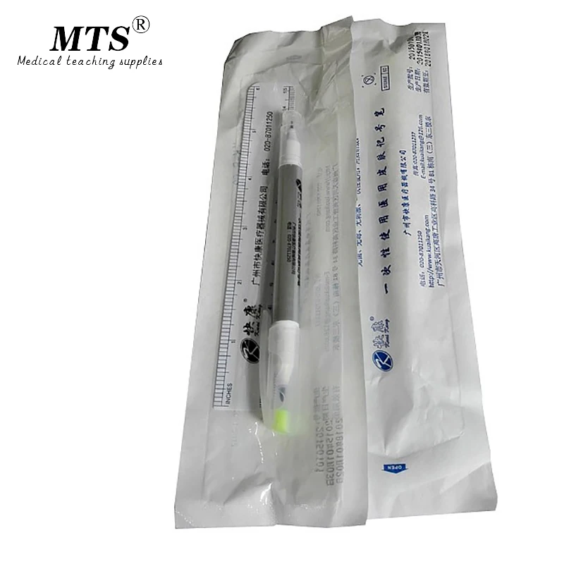 Медицинская ручка для маркировки кожи микропластиковая игла медицинская