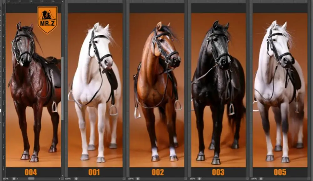 Коллекционная игрушка Мистер З 1/6 Германия Ганноверская лошадь Hanoverian модель 001 |