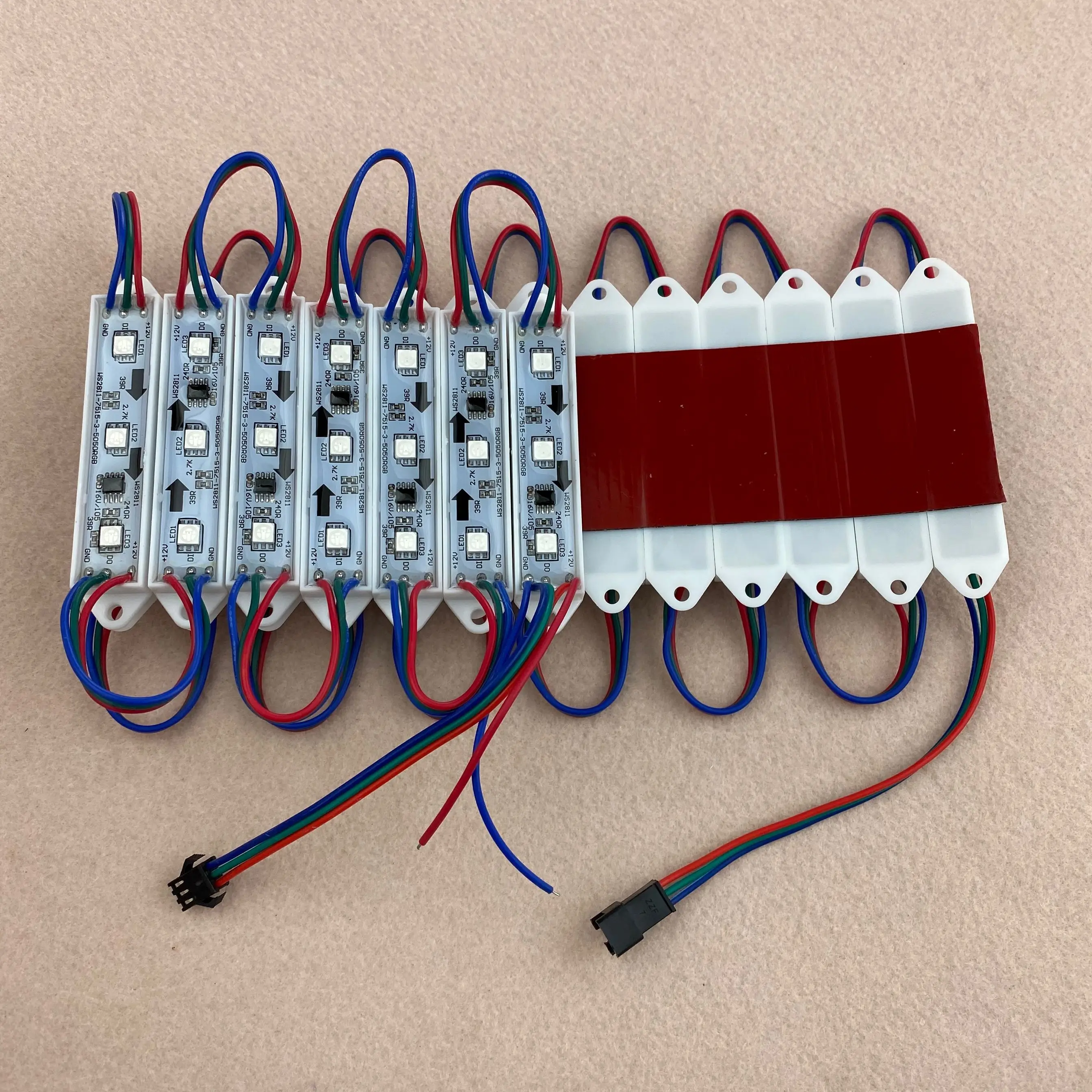 Акция! Полноцветный светодиодный модуль пикселей 20 шт. 12 в пост. Тока 0 72 Вт|module