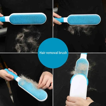 Dog Hair Removal Comb Clothes Sofa Cleaning Brush Sticky Hair Brush Pet Storage Brush Clean Up Artifact Fur Wizard Portable Trav 1