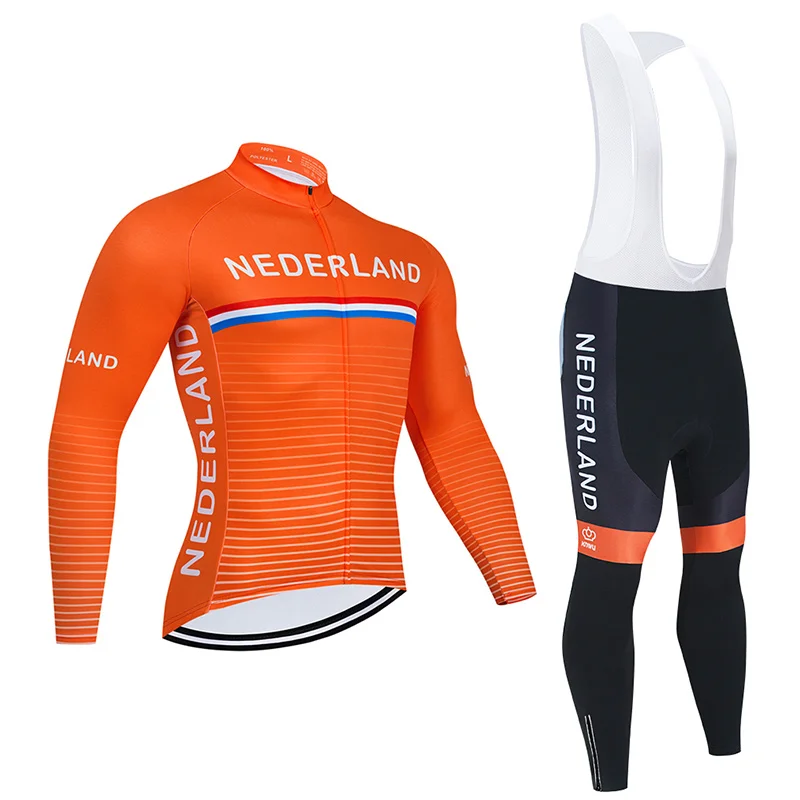 Длинный комплект одежды для велоспорта Crossrider национальная форма горных