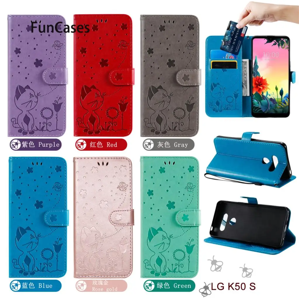 Чехол-книжка для телефона ajax LG K51, яркий чехол для LG K52 K50S G9 Velvet K50 G8S ThinQ G8 G7 G900 K51S