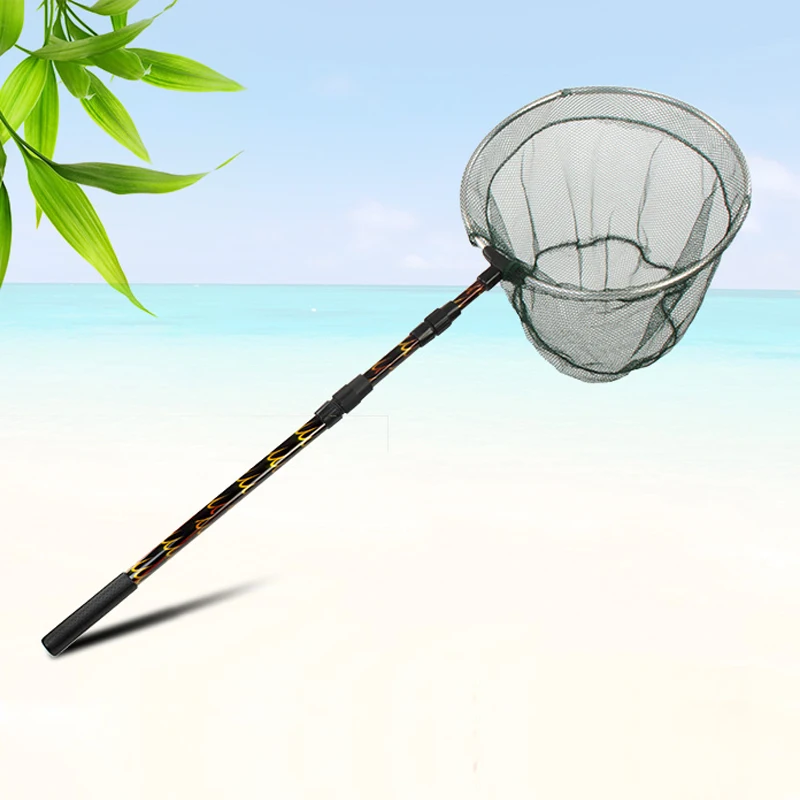 

Fishing Net Retractable Telescopic Landing Net Aluminum Alloy Pole Foldable Brail LDF668