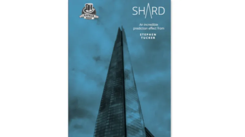 

SHARD by Stephen Tucker Kaymar Magic (Gimmick and Online Instructions) - Trick Illusions Magic Props For Professional Magicians