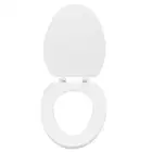 1 шт. Универсальная крышка для сиденья унитаза, утолщенная Крышка для сиденья унитаза, мягкая пенопластовая прокладка для унитаза