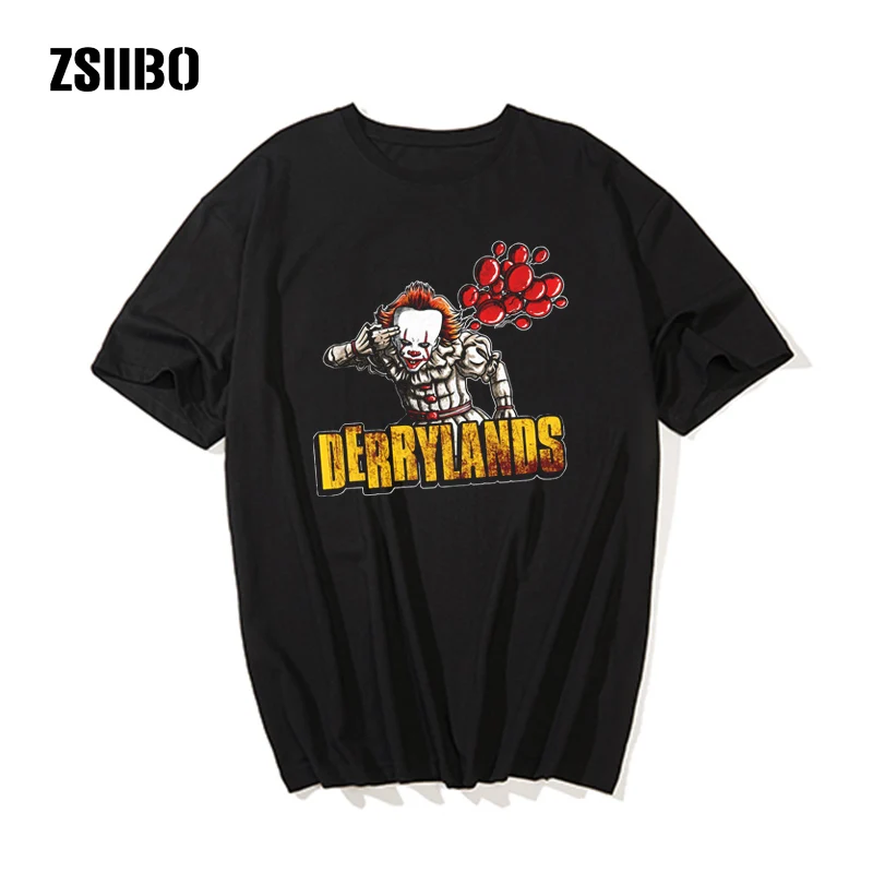 Мужская футболка с принтом Друзья ужасов Pennywise Майкл Майерз Джейсон воорхес на