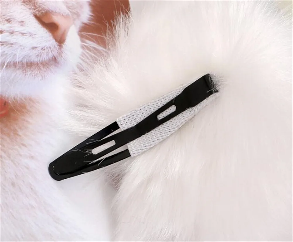 Вечерние длинные меховые заколки кошачьи ушки для косплея кота лисы аниме