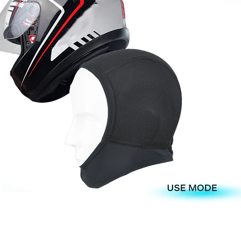 Зимняя мотоциклетная Балаклава маска для лица теплая флисовая шлема лайнер