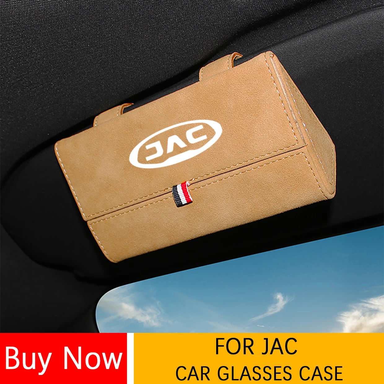 

Car Sun Visor Glasses Case Auto Organizer Storage Box For JAC J3 J4 J7 JS2 JS3 JS4 JS5 S2 S3 S4 S5 S6 S7 T6 Refine Accessories