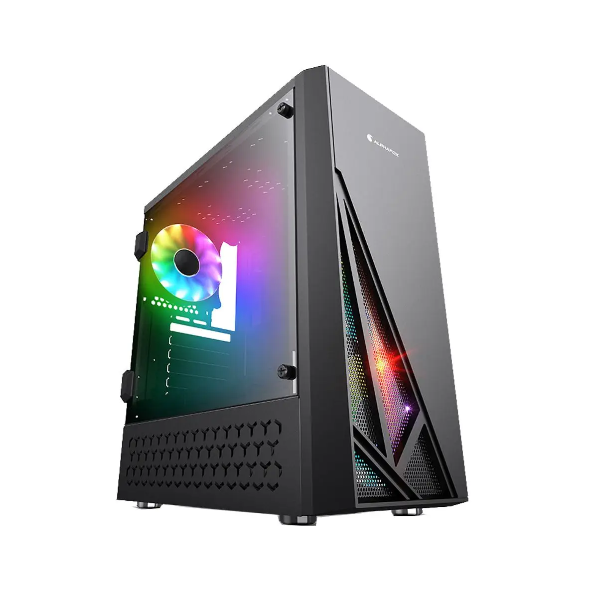 

Acrylic Side Panels Gaming Computer Case ATX/MATX/MITX USB3.0 Supports 120mm Water Cooling PC Case