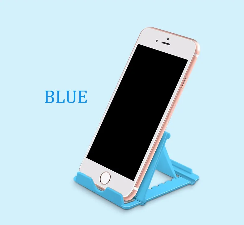 Вращающийся планшет гибкий держатель для телефона для iphone универсальный сотовый Настольный стенд для телефона Подставка для планшета мобильный стол поддержки - Цвет: blue