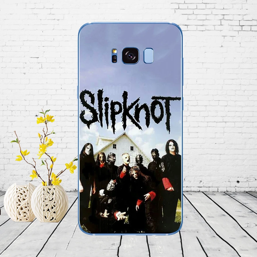 277DD Лидер продаж Slipknot рок Мягкий силиконовый чехол для Samsung Galaxy S6 S7 край S8 S9 S10 плюс A70 A50 чехол - Цвет: 4