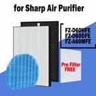 Фильтр НЕРА FZ-D60HFE, Дезодорирующий, FZ-D60DFE FZ-G60DFE фильтр-увлажнитель, FZ-A61MFR, для очиститель воздуха Sharp, KC-D61R-W, KC-D60E