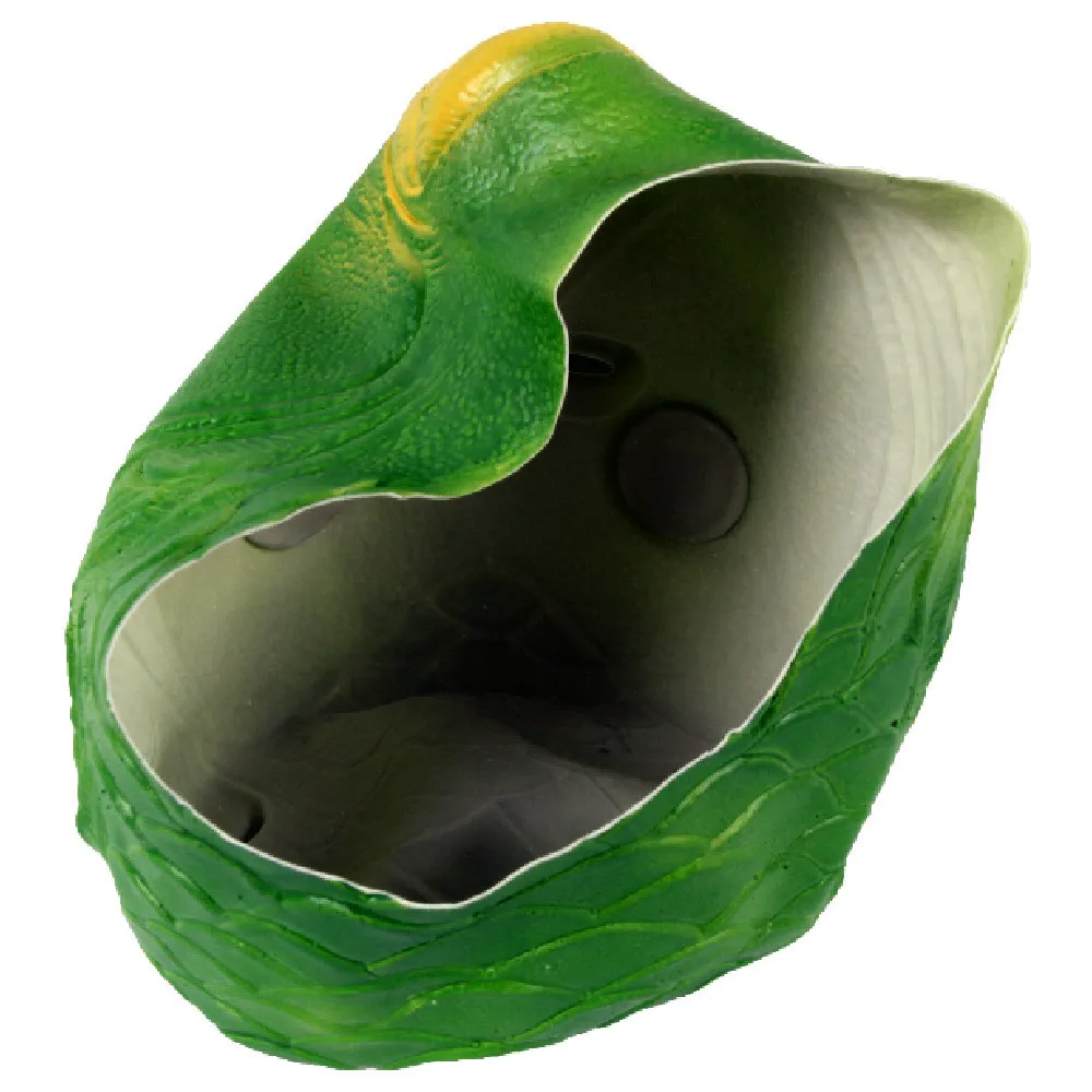 

Halloween Funny Cosplay Mask Unisex Adult Party Green Fish Head Mask Headgear Anime Props