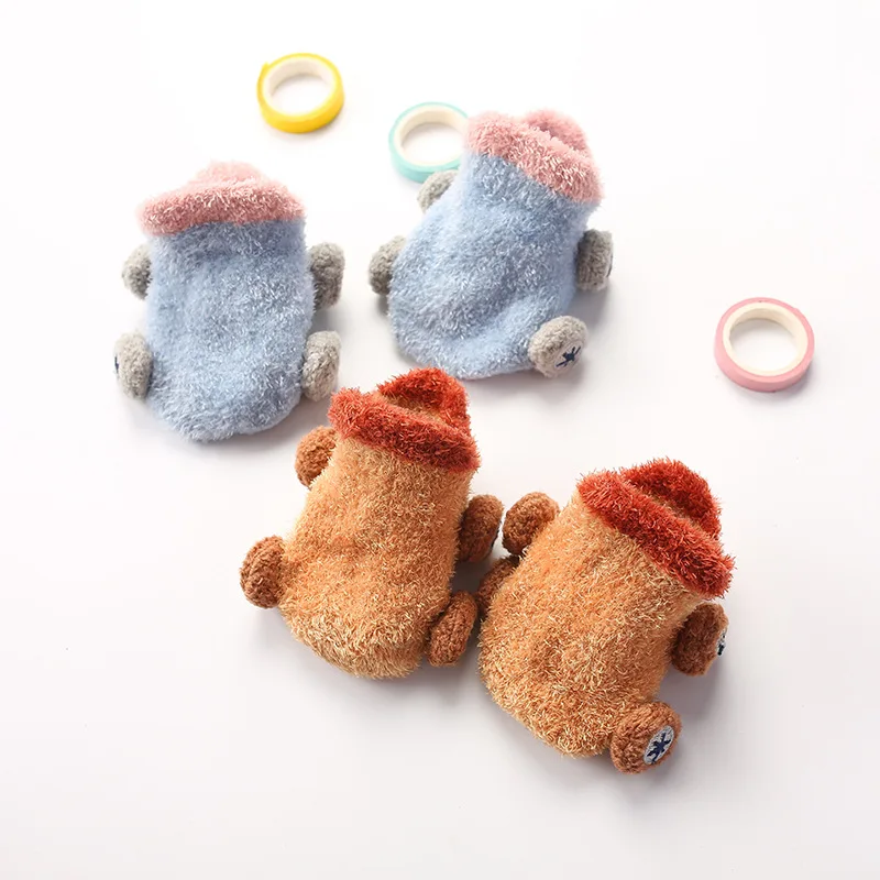 2019 New Baby Socks Soft Cartoon Car Spring Winter Slippery Floor Toddler Girl and Boy Cute Short 0-2 Age |