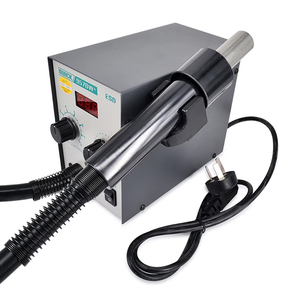 1 шт. 957dw + светодиодный дисплей регулируемый тепловой пистолет горячего воздуха